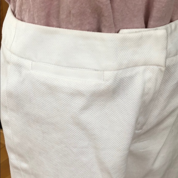 Susan Bristol White Pique Shorts 8” Inseam Size 10 - Picture 3 of 8